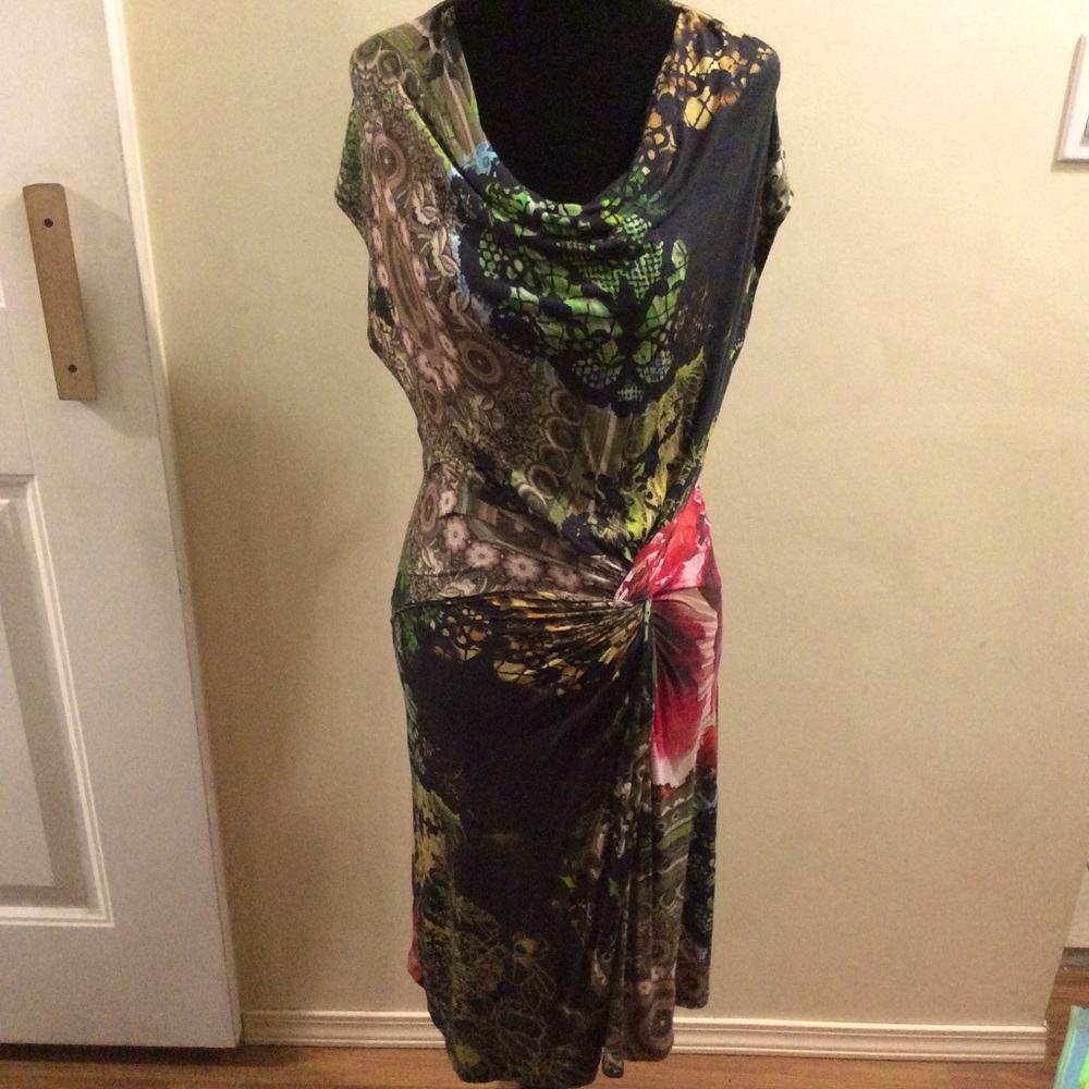 Desigual Plisiland floral dress